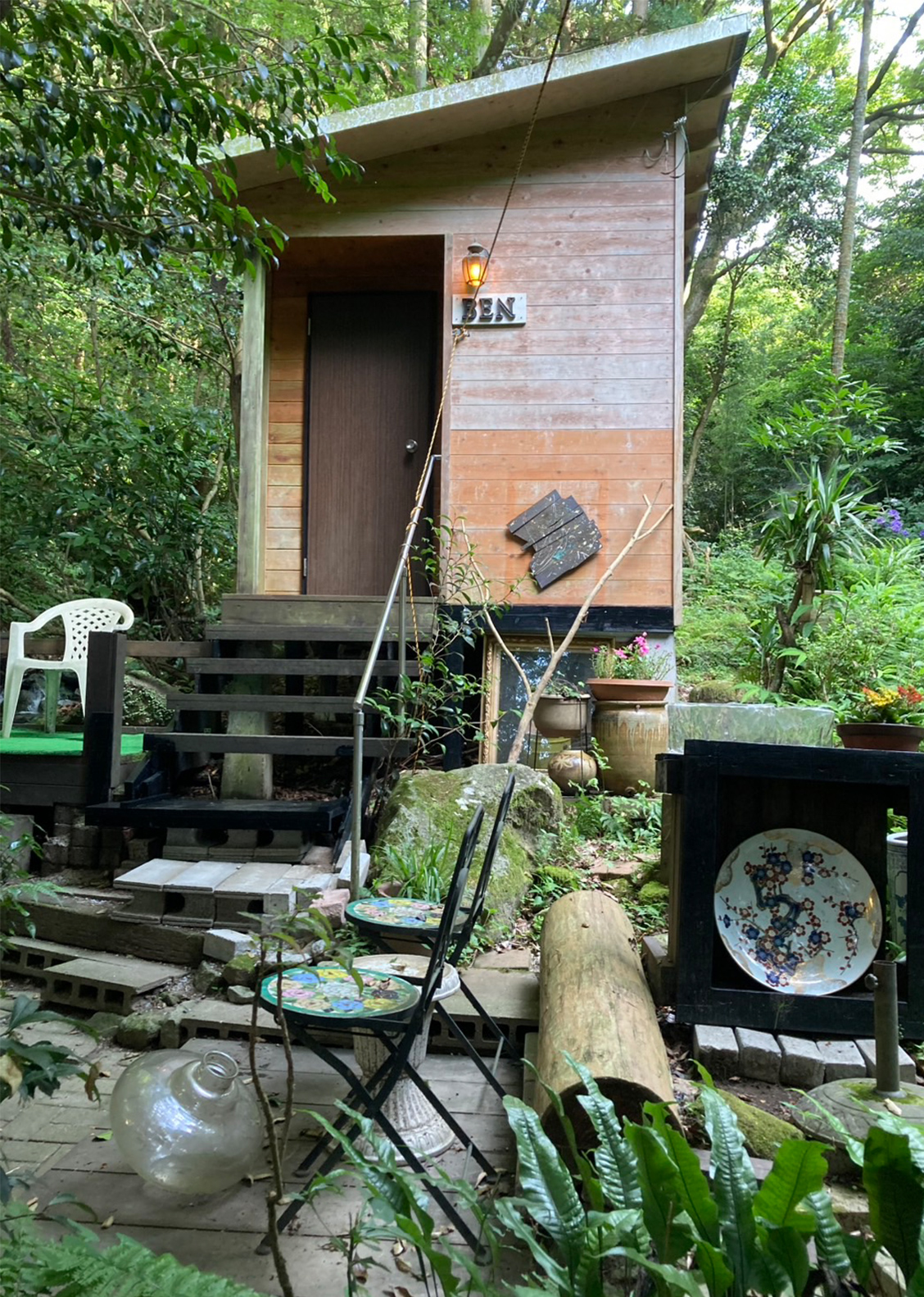 ゲストハウスの外観の写真